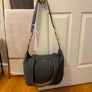 MZ Wallace Medium Sutton Deluxe Tote in Magnet grey